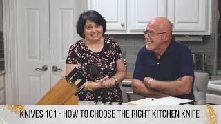 Kitchen Knives 101 - How To Choose The Right Kitchen Knife