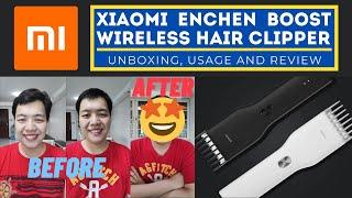 Xiaomi Enchen Boost USB C Rechargeable Wireless Hair Clipper - Unboxing, Usage and Review