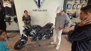 triumphTRIDENT 660 2025 DELIVERY experience  mumbai