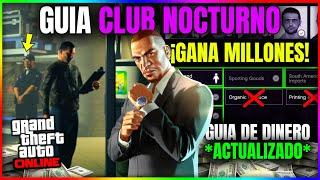 ¡ACTUALIZADO! GTA5 Online GANAR MILLONES con CLUB NOCTURNO | GUIA COMPLETA 2024! SOTANO, FAMA & MÁS!