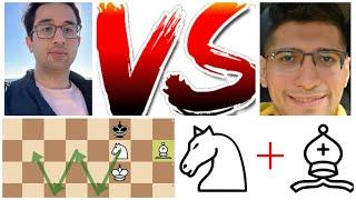 Can I checkmate Firouzja with Bishop and Knight?