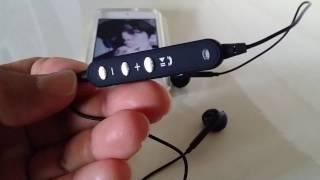 How to connect Sports wireless bluetooth headset stereo earphones to Ipod (pairing tutorial)