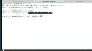 Curso de Scala desde cero: Funciones anonimas. Functions Literals