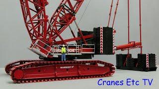 IMC Mammoet Demag CC 2800-1 Crawler Crane by Cranes Etc TV