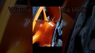 Repaint orange HRC #automobile #carbon #smartphone
