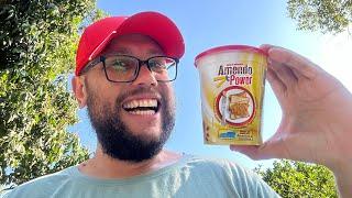 Essa pasta de amendoim tem muita proteína! Dacolônia Amendopower Crunchy Pasta Amendoim Granulado