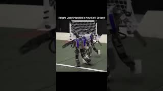 AI Training Robots to play soccer (: PodiumVC/YT) #robot #robots #robotics #ai #technology