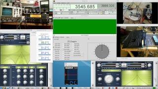 QRQcw Live Stream - LIVE RECORDING of QRQ CW QSO on 80 meters with W4DBV