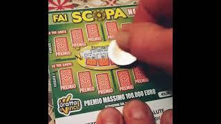 Gratta e vinci#SCOPA#trovato il settebello 