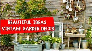 Most beautiful and unique Vintage garden decor ideas 2023  garden ideas for home