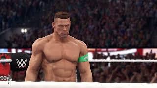 WWE2K22 John Cena vs.  Brock Lesnar