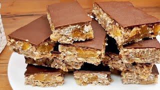  WITHOUT sugar! In 5 minutes! Tasty and healthy energy bars. Tasty and easy