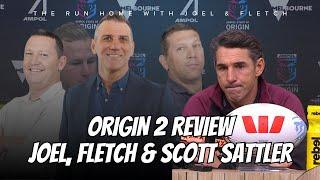 #NRL | Scott Sattler & Jason Matthews with Joel & Fletch on the Blues big win in Origin 2