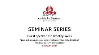 Institute for Glycomics Seminar - Friday 6 August 2021