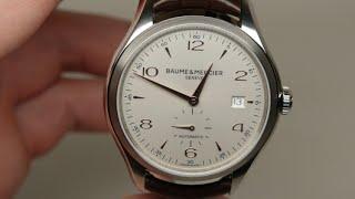 Baume & Mercier Clifton Silver Men's Watch Review Model: 10054