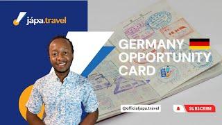 Germany Opportunity Card | Skilled Workers | New German work visa