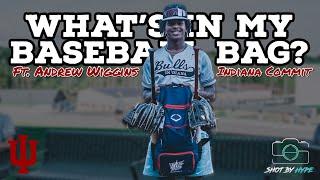 What's In My Baseball Bag? FT. Andrew Wiggins A Class Of 2023 Outfielder Committed To Indiana