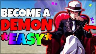 HOW TO BECOME A DEMON FAST AND EASY! BEST GUIDE! In Project Slayers!