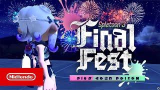 Splatoon 3: Final Fest is Coming! - Teaser Trailer - Nintendo Switch (Concept)
