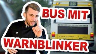 BUS mit WARNBLINKER das musst du beachten! 