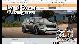 Land Rover - 3D konfigurator Reifen und Felgen bei KfzRad.de, Kompletträder reifen allwetter