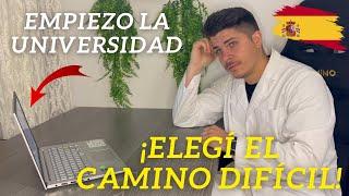 RENUNCIO a mi TRABAJO en ESPAÑA para poder ESTUDIAR MEDICINA. Mis PRIMEROS DÍAS EN LA UNIVERSIDAD