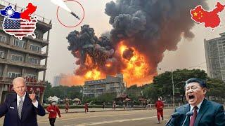 Horrible Tragedy, June 26! Brutal US-TAIWAN Attack Destroys the City of Beijing, China