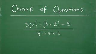 How To Use The Order of Operations (PEMDAS) – Example Problem