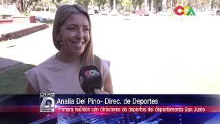 Reunión directores de deportes Departamento San Justo