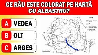 Test Cultură Generală #7: 35 de întrebări din Geografia României | Cu Burta Pe Carte