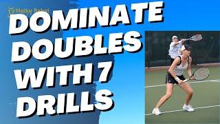 7 High Intensity Drills to Improve Your Tennis Doubles Play