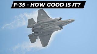 Fighter pilot explains just how good the F-35 is.