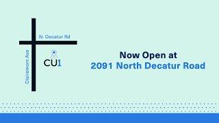 CU1 Decatur at 2091 North Decatur Road!