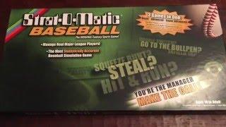 Hands On Strat-o-matic Baseball Game Review