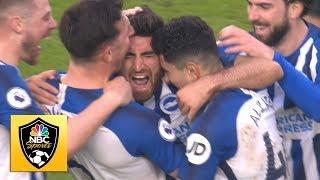 Alireza Jahanbakhsh scores brilliant bicycle kick v. Chelsea | Premier League | NBC Sports