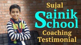 Sujal Sainik School Coaching Testimonial at Chandigarh Academy