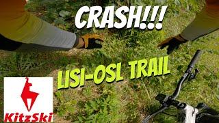 Lisi Osl Trail Kitzski | Big Crash, steep technical trail, great features | Propain Spindrift