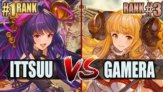 GBVSR  Ittsuu (Yuel) vs Gamera (Anila)  High Level Gameplay