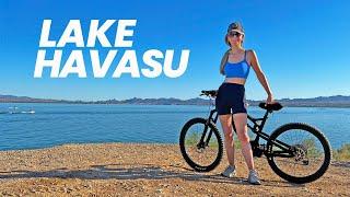 Saturday in June at Lake Havasu | Virtual Bike Ride of Shoreline Trail