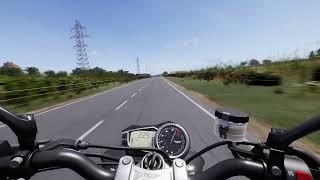 Triumph Street Triple R 2014 TOP SPEED | RIDE 5