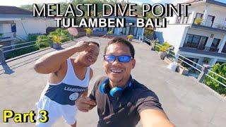 Diving at Melasti dive point - Tulamben Bali