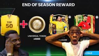 I GOT DOUBLE RONALDO…INSANE Top 50 Pick + End of the Season Rewards Pack Opening