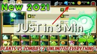 How to Hack Plants vs zombies 2 | Pvz2 Hack No Root | Unlimited everything| Paid Plants| July 2021