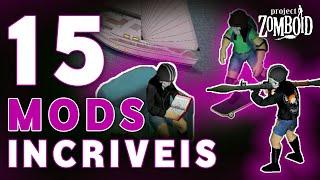 15 MODs Incríveis | Project Zomboid PT BR Build 41 | Uma Pinha