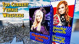 Top Current Female Wrestlers in WWE: 3D Video Showcase of Today's Elite Athletes