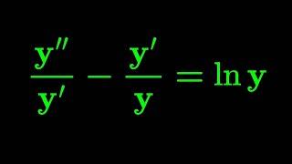 a fascinating non linear differential equation