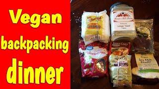 This will be your favorite fast vegan backpacking meal