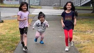 Travelling With Jija To Canada | Part 2 | When Jija Met Bella And Vienna ️| @TwinBabyDiaries