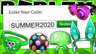 *JUNE* HERE ARE THE ONLY WORKING PROMO CODES AND FREE ITEMS ON ROBLOX!