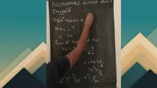 Emerald Package | Aim 5 | Polynomials | Class 8 | Maths Techno | Vishwablooms